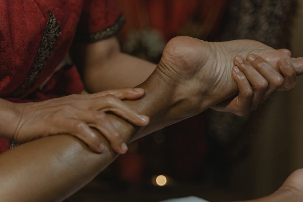 pexels-photo-6188032 Close-Up Shot of a Person Doing a Massage on a Foot